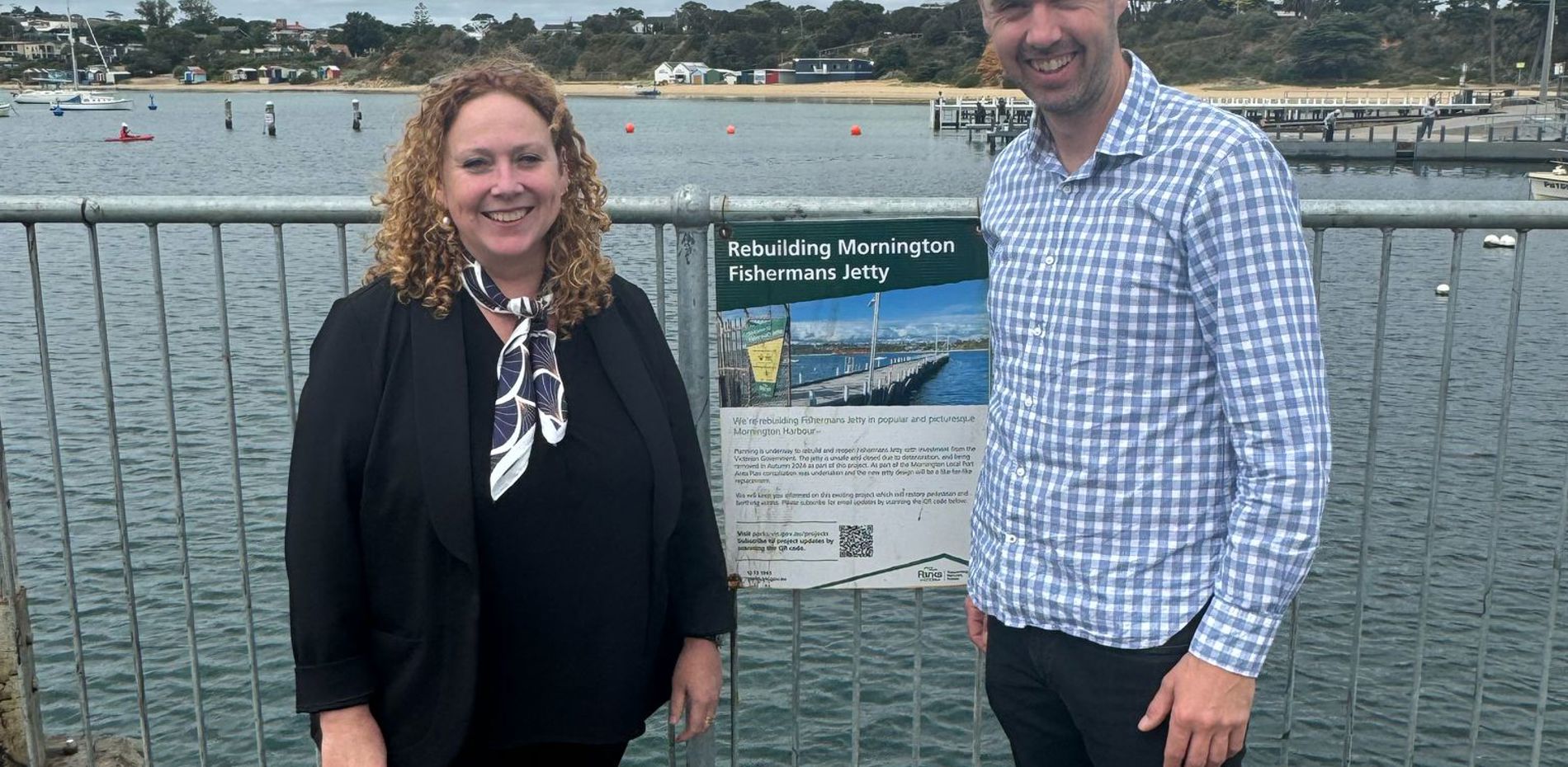 NEW FISHERMANS JETTY FOR VIBRANT MORNINGTON HARBOUR Main Image