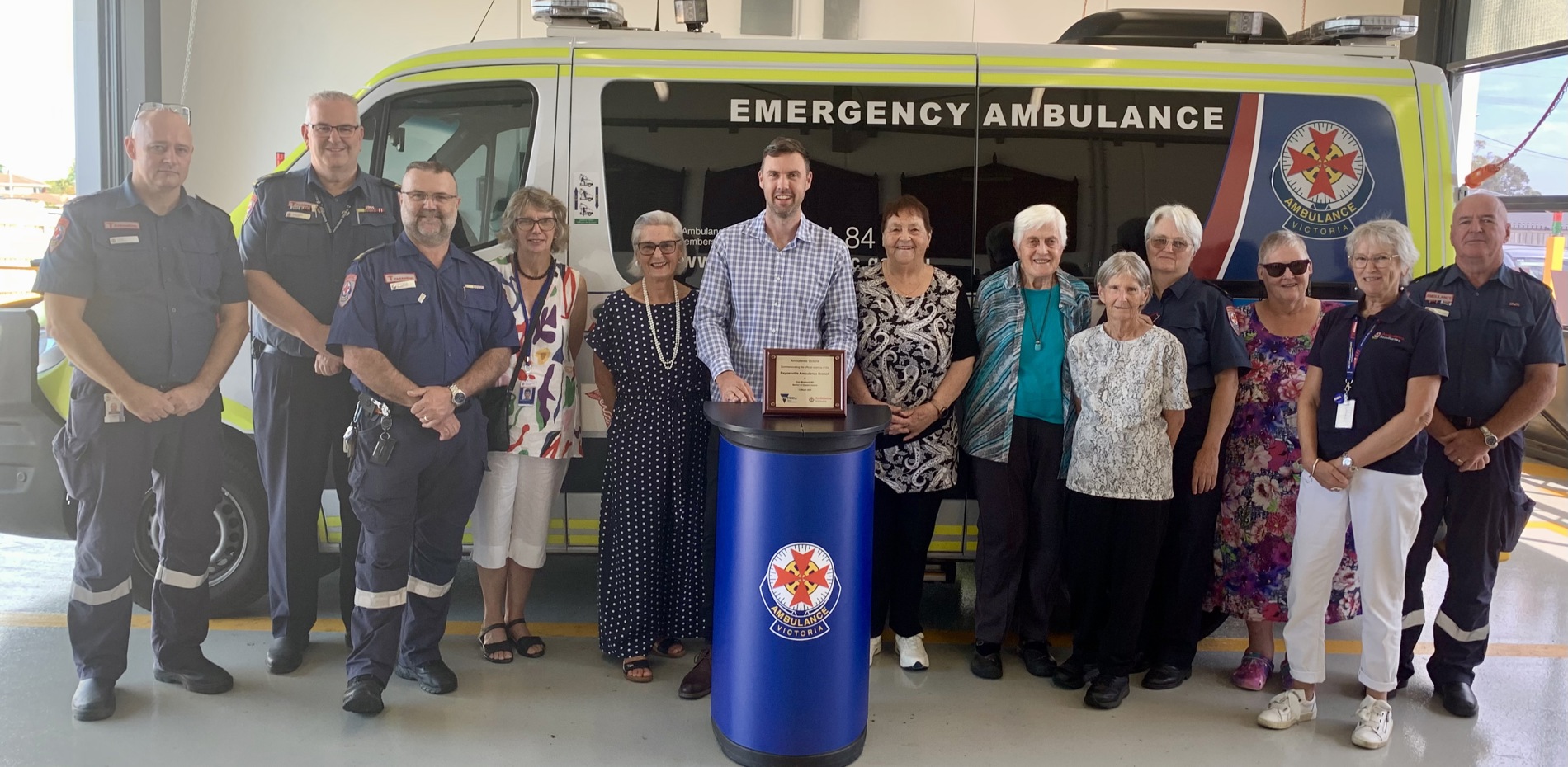 BIGGER AND BETTER PAYNESVILLE AMBULANCE STATION OPENS Main Image